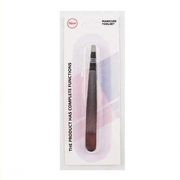 Slant-Tip Tweezers – Precision Stainless Steel Grooming Tool for Eyebrows & Splinters (ETC-2949)