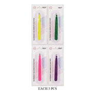 Precision Slant-Tip Tweezers – Professional Stainless Steel Eyebrow & Facial Hair Grooming Tool ETC-2953