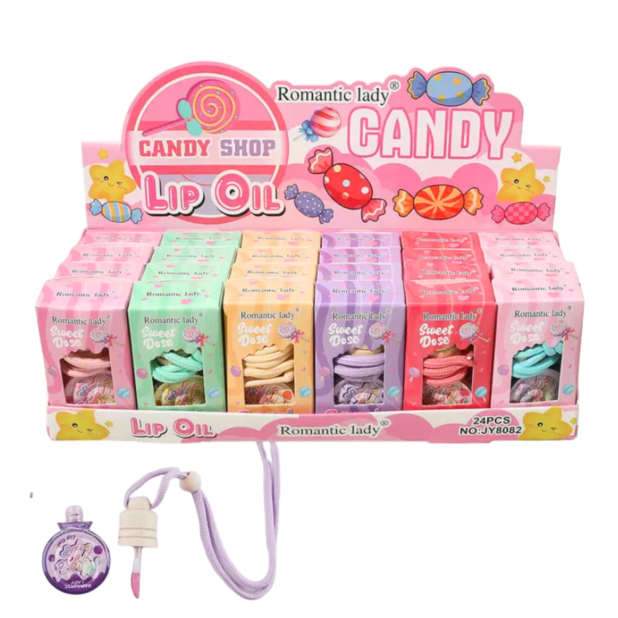 Romantic Lady Candy Lip Oil (JY8082)