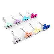 4-Key Mechanical Keyboard Switch Keychain & Fidget Toy | Mini Arrow Cluster Keycap Stress Reliever (ETC-3370BT)