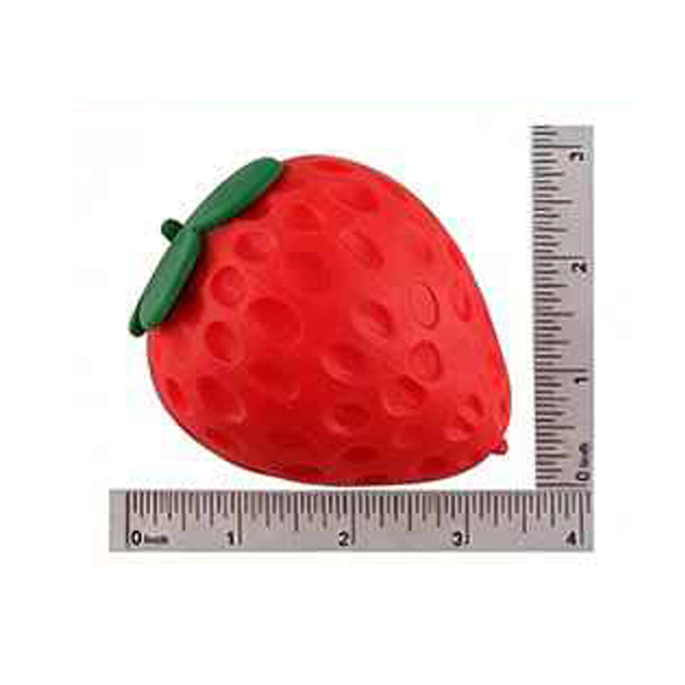 Strawberry Squishy Stress Ball - Soft Squeeze Sensory Vent Toy for Anxiety & Fidget Relief (ETC-3397)