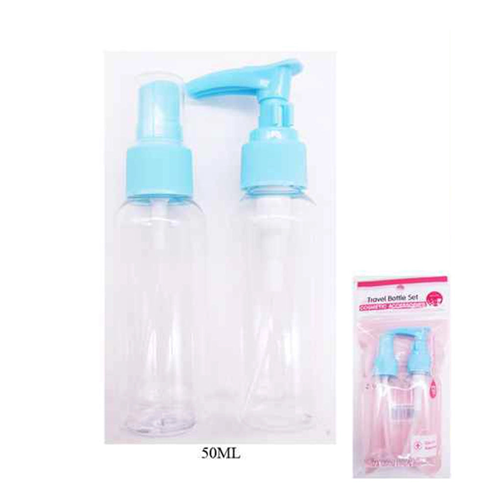 Refillable Spray and Pump bottles for Travel