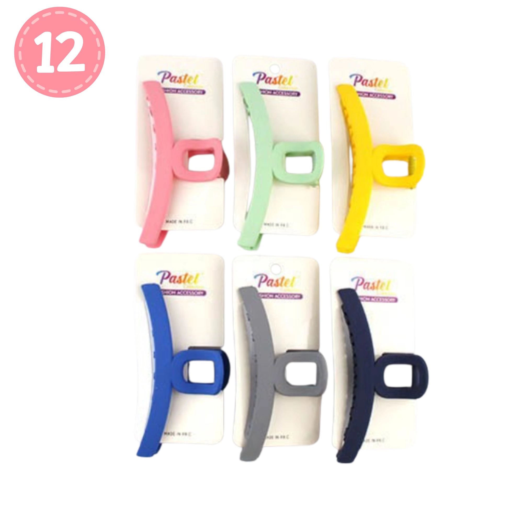 Royal Grip Jumbo Matte Hair Claw for Instant Updos | 11 cm Claw