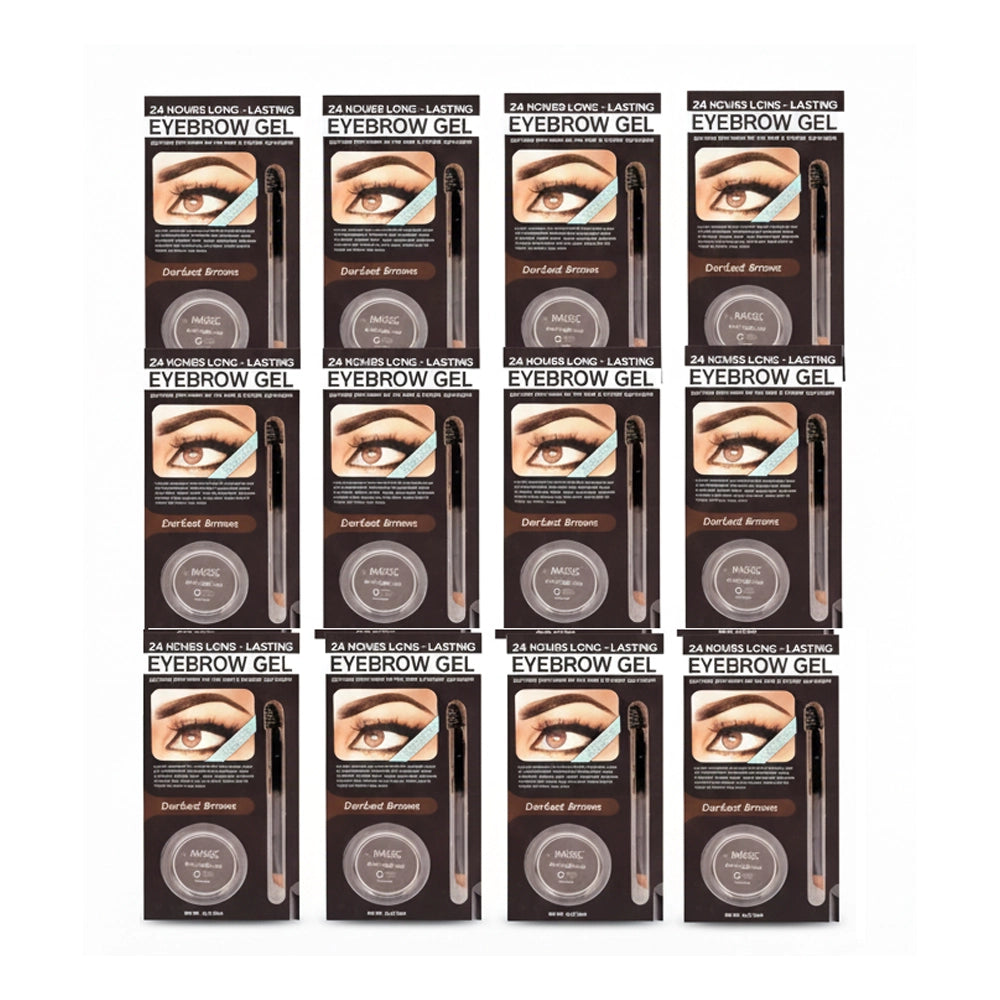 Magic Eyebrow Gel Kit - Dark Brown