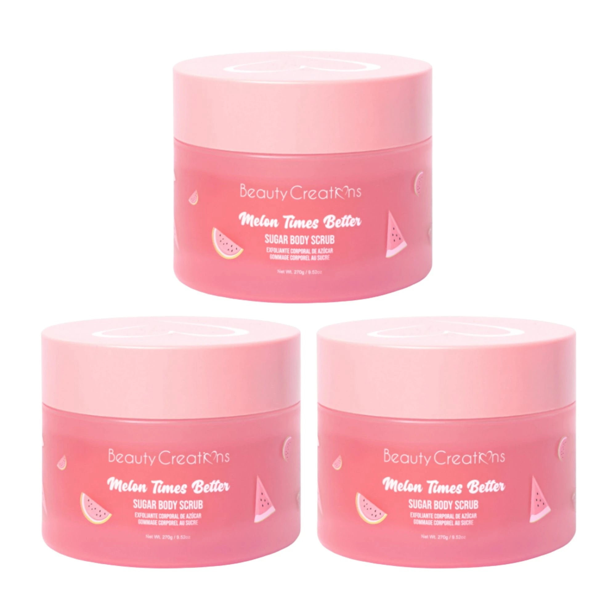 Beauty Creation - Fruity Collection Body Scrub - MELON  TIMES BETTER