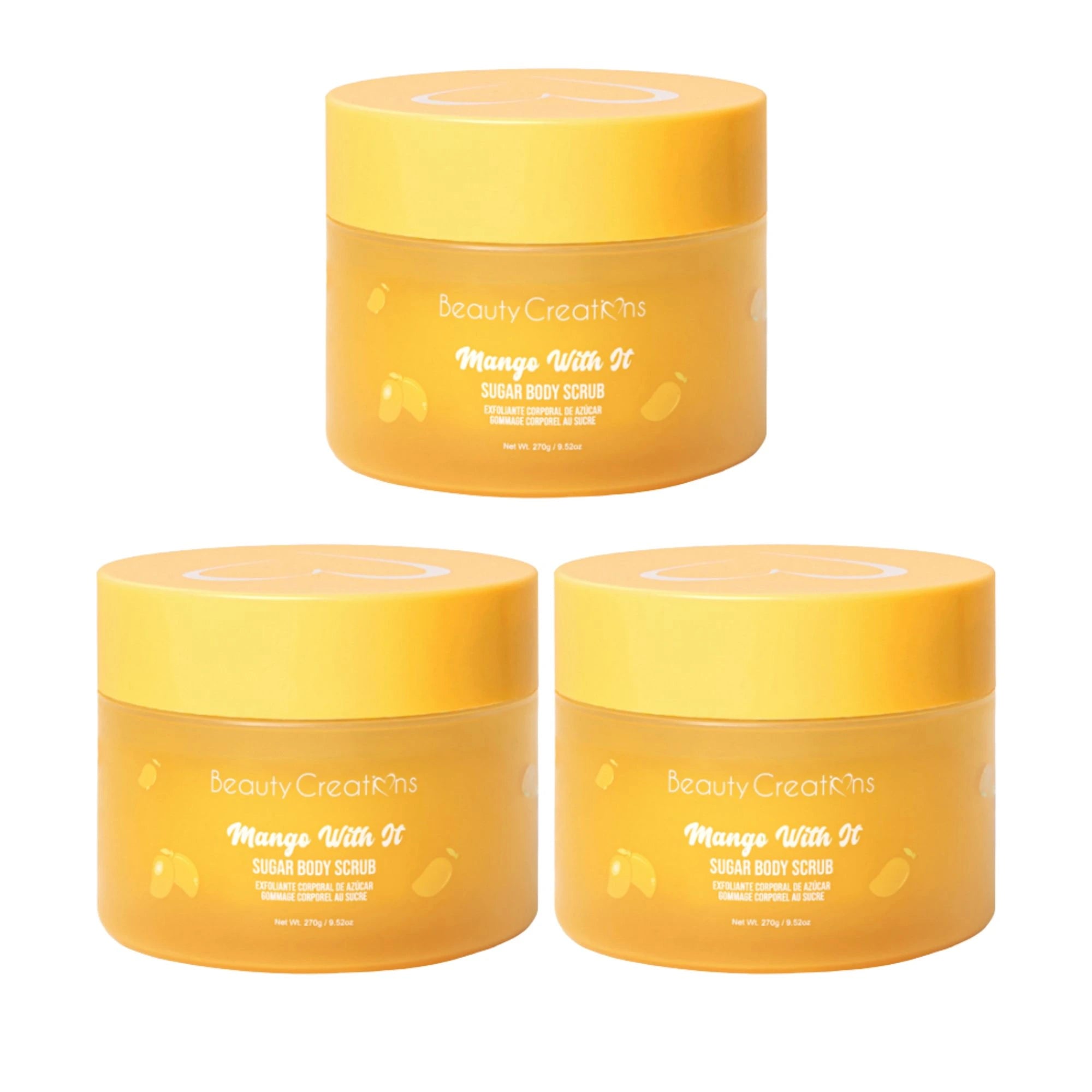 Beauty Creation - Fruity Collection Body Scrub - MANGO  WITH IT