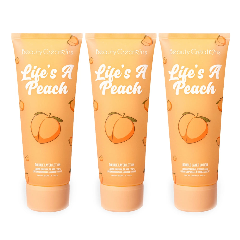 Beauty Creations - Fruity Collection Double Layer Lotion "Life's a Peach"
