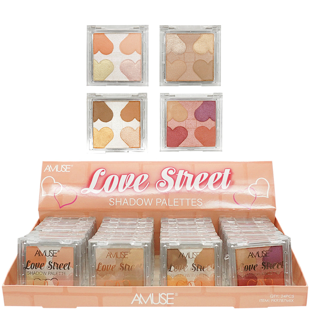 Amuse - Love Street Shadow Palettes (W-H-01