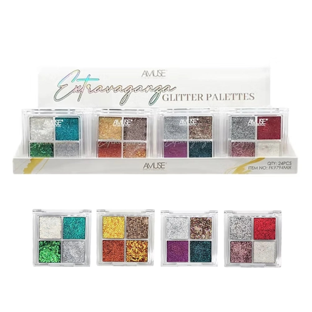 Amuse - Professional Extravaganza Glitter Palettes