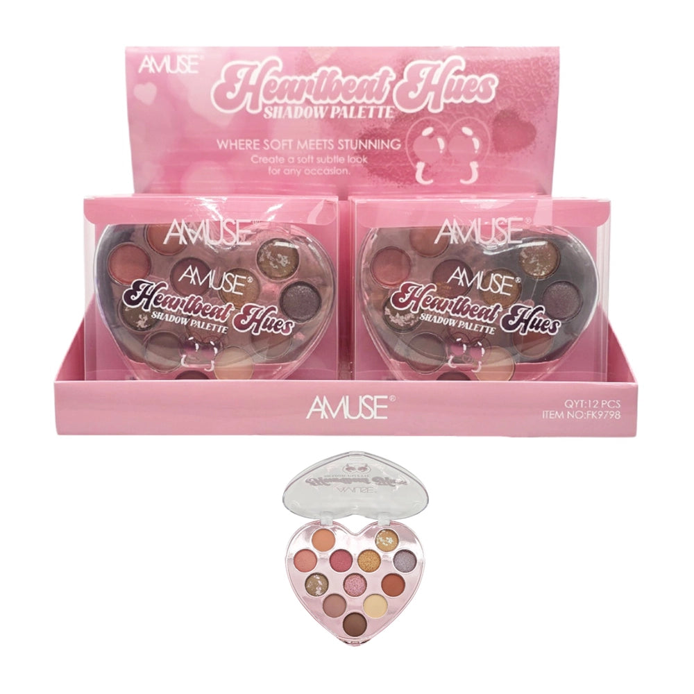Amuse - Heartbeat Hues Shadow Palette