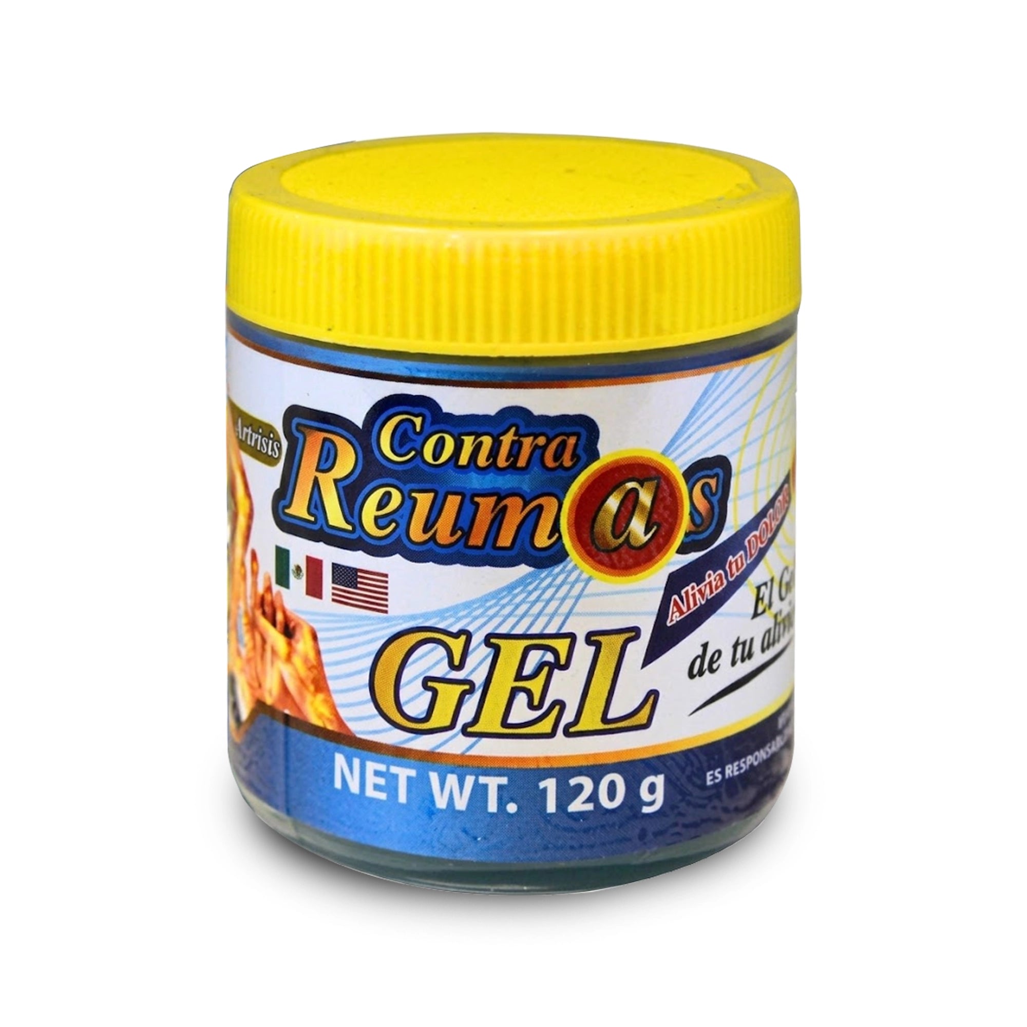 Contra Reumas Gel 120g (6-Pack) – Topical Pain Relief Ointment for Arthritis, Joint, & Muscle Pain