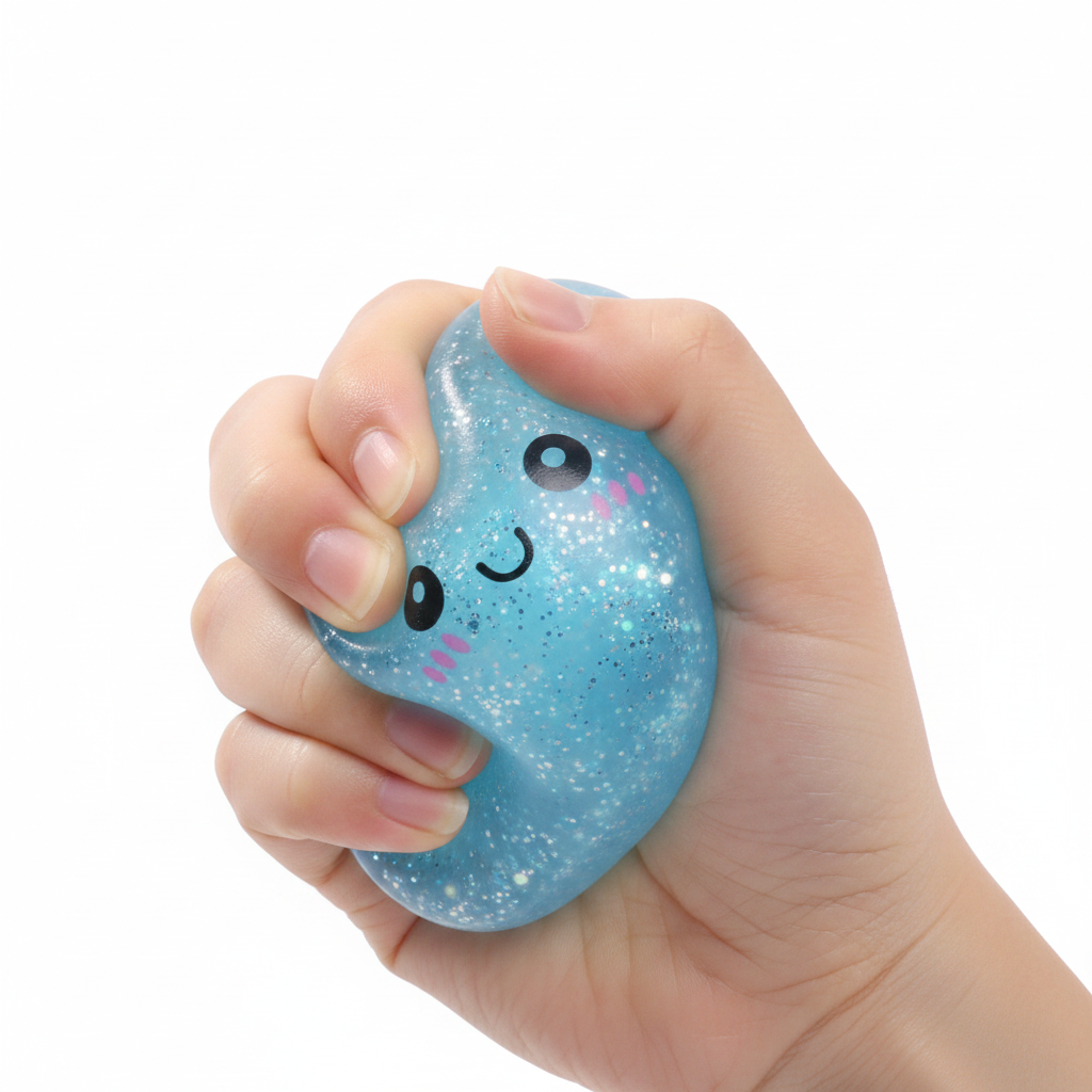 Cute Dumpling Steamed Bun Squishy Toy Set – Rainbow Mystery Squeeze Sensory Fidget Toy, Stress & Anxiety Relief, Kawaii Bao Toy Party Favors for Kids & Adults (WY-103)