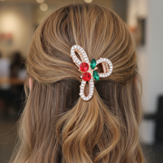 Butterfly Rhinestone Hair Clip – Elegant Crystal Claw Clip for Women