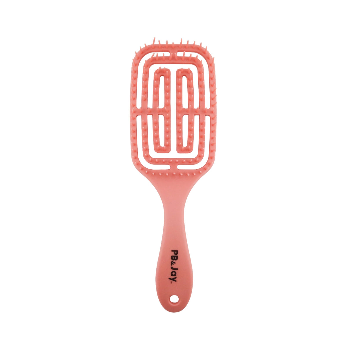 PB & Jay Softsweep Vented Detangling Hair Brush – Coral Pink & Powder Blue (12pcs)
