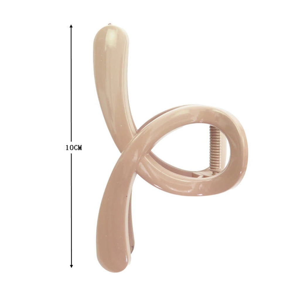Large Matte Twist Claw - Hair Claw Clip 10CM (H2460)