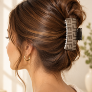 Fashion Hair Claw Clip 11cm – Assorted Geometric Pattern Hair Clip, Large Hair Accessory (H2496)