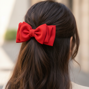 Large Grosgrain Bow Hair Clip Set (12-Piece Multi-Color Pack) (HC-28189E)