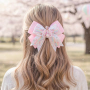 Pastel Bunny Joy Jumbo Hair Bows (HC-28527EA)