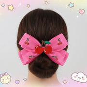 Oversized 15cm Juicy Cherry Statement Bow