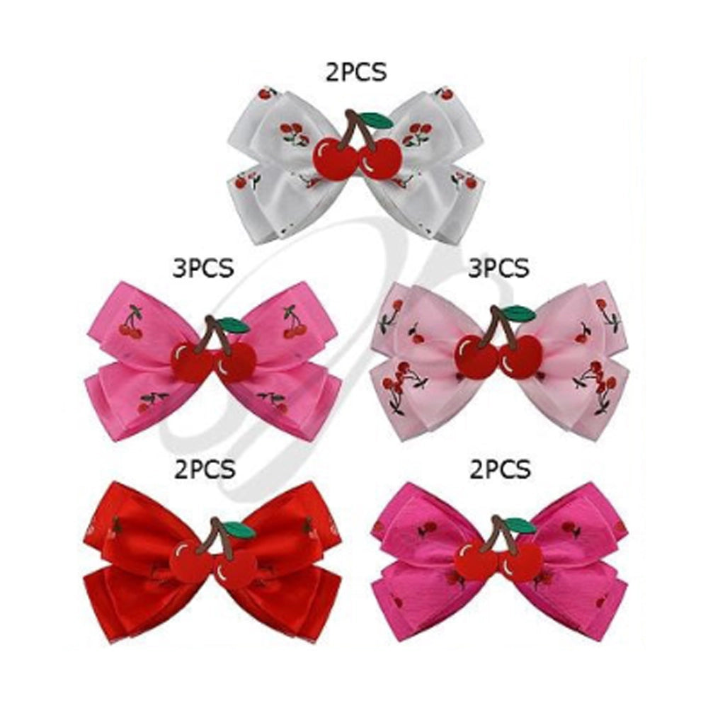 Oversized 15cm Juicy Cherry Statement Bow