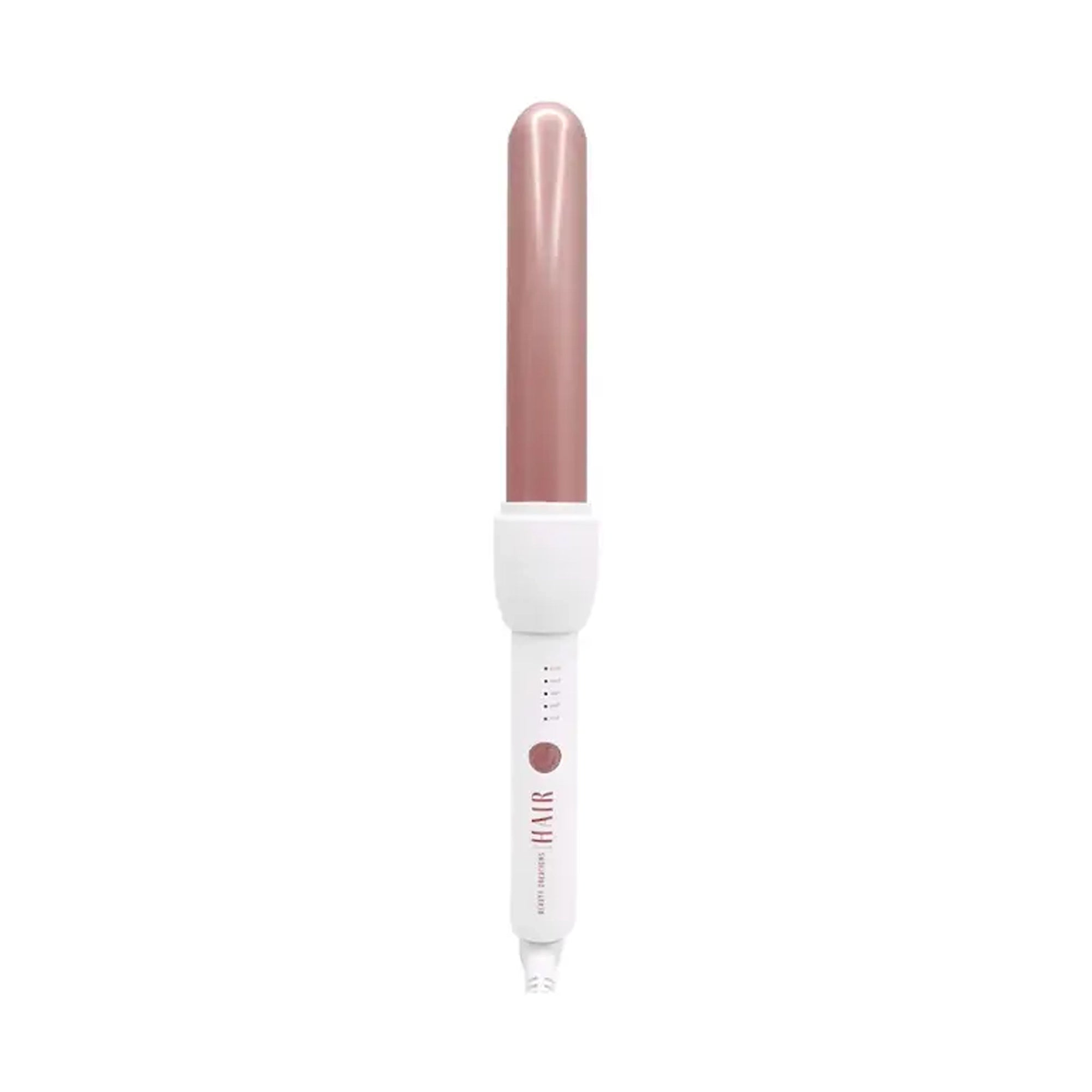Beauty Creations - 1" Hair Curler – Rose Gold Ceramic Curling Wand with Adjustable Temperature Control