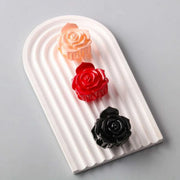 Rose Mini Flower Hair Claw Clips - 3-Piece Set (HC11725)