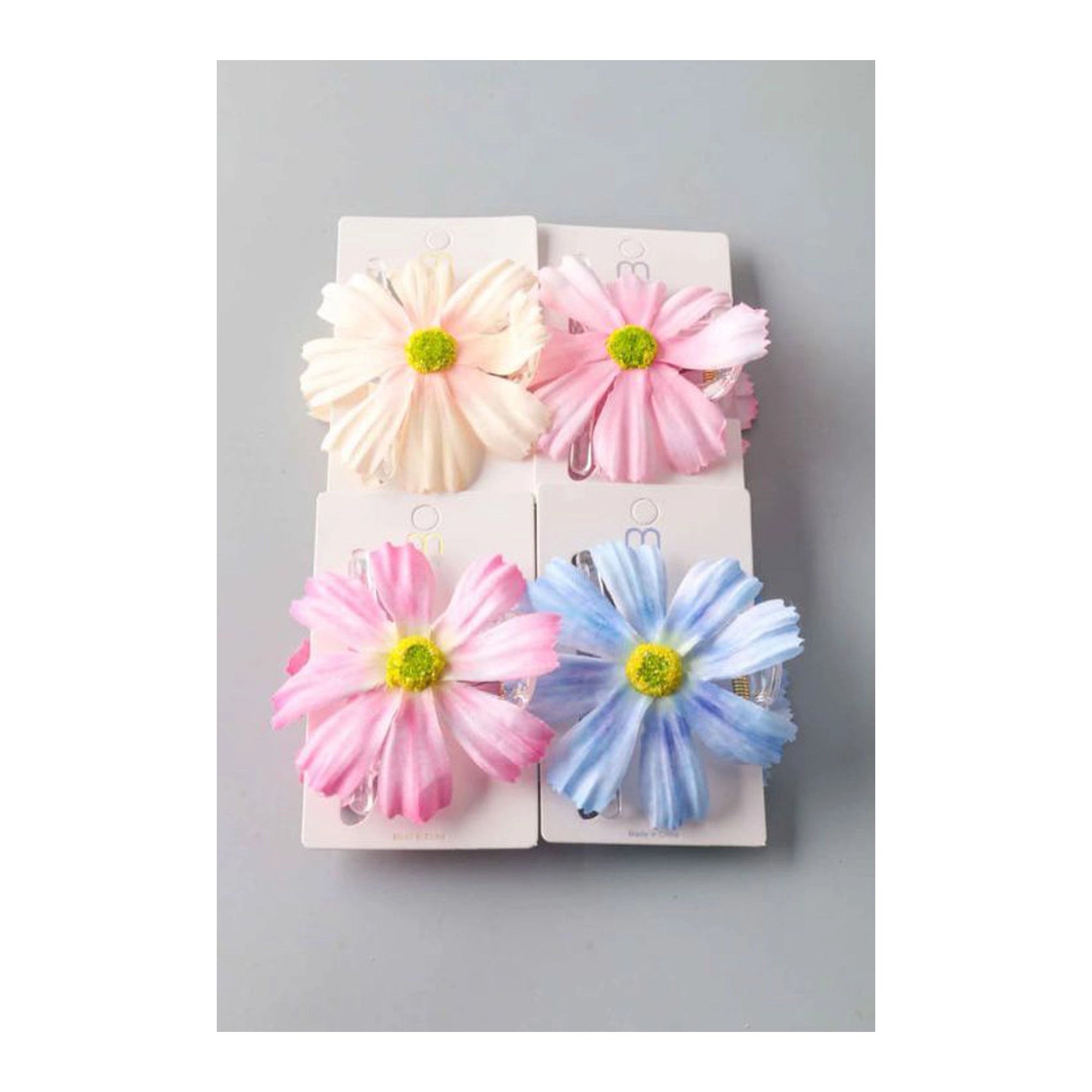 Artificial Daisy Floral Hair Claw Clip – Vibrant Spring Accessory (HC11755)