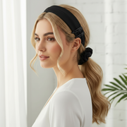 4-Piece Basic Mix Hair Accessories Set - Classic Black (HM1442)