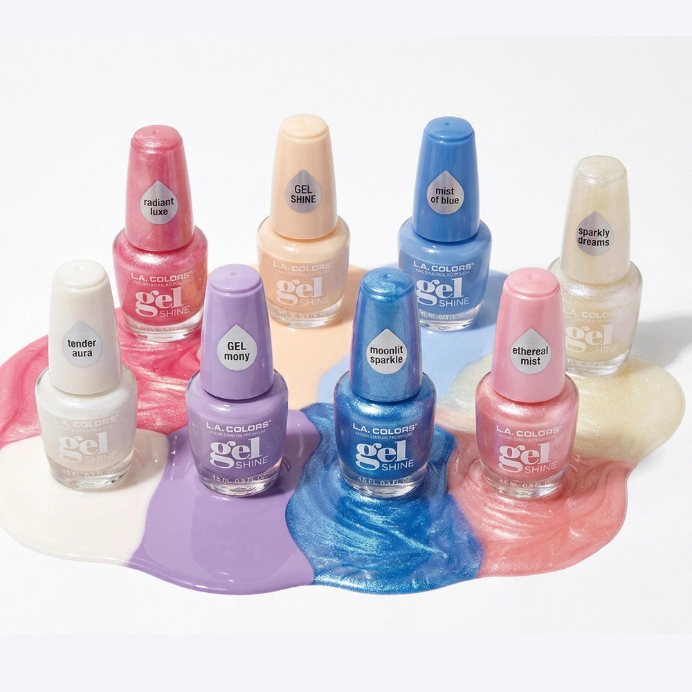LA Girls Aura Halo Gel Polish Display Set