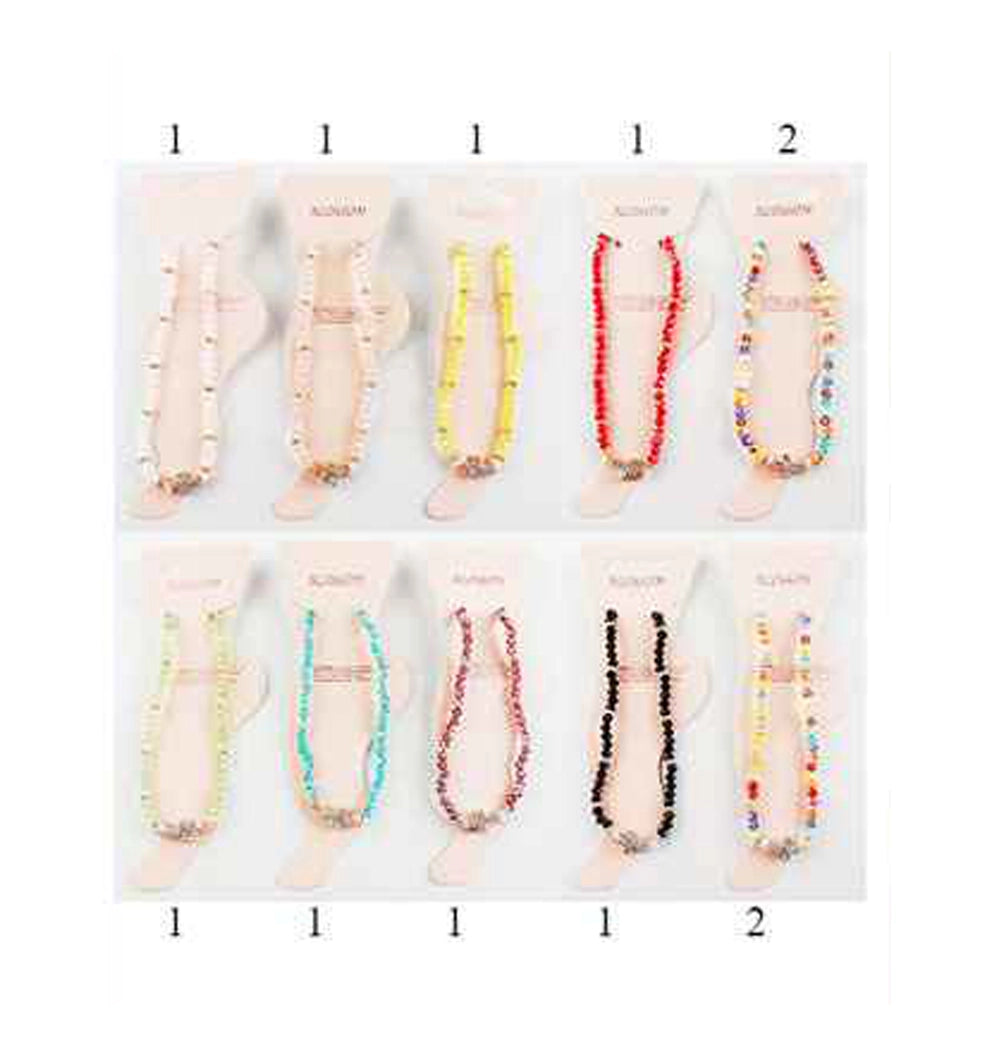 Sparkle & Faith: The Rainbow Crystal Beaded Cross Charm Anklet