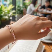 Colorful Cross & Miraculous Medal Bracelet Set (12-Pack) - Adjustable