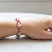 Miraculous Medal & Red String Adjustable Bracelet Set (12 Pack)