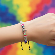 Our Lady of Guadalupe Multicolored Bracelet Set - Devotional & Adjustable