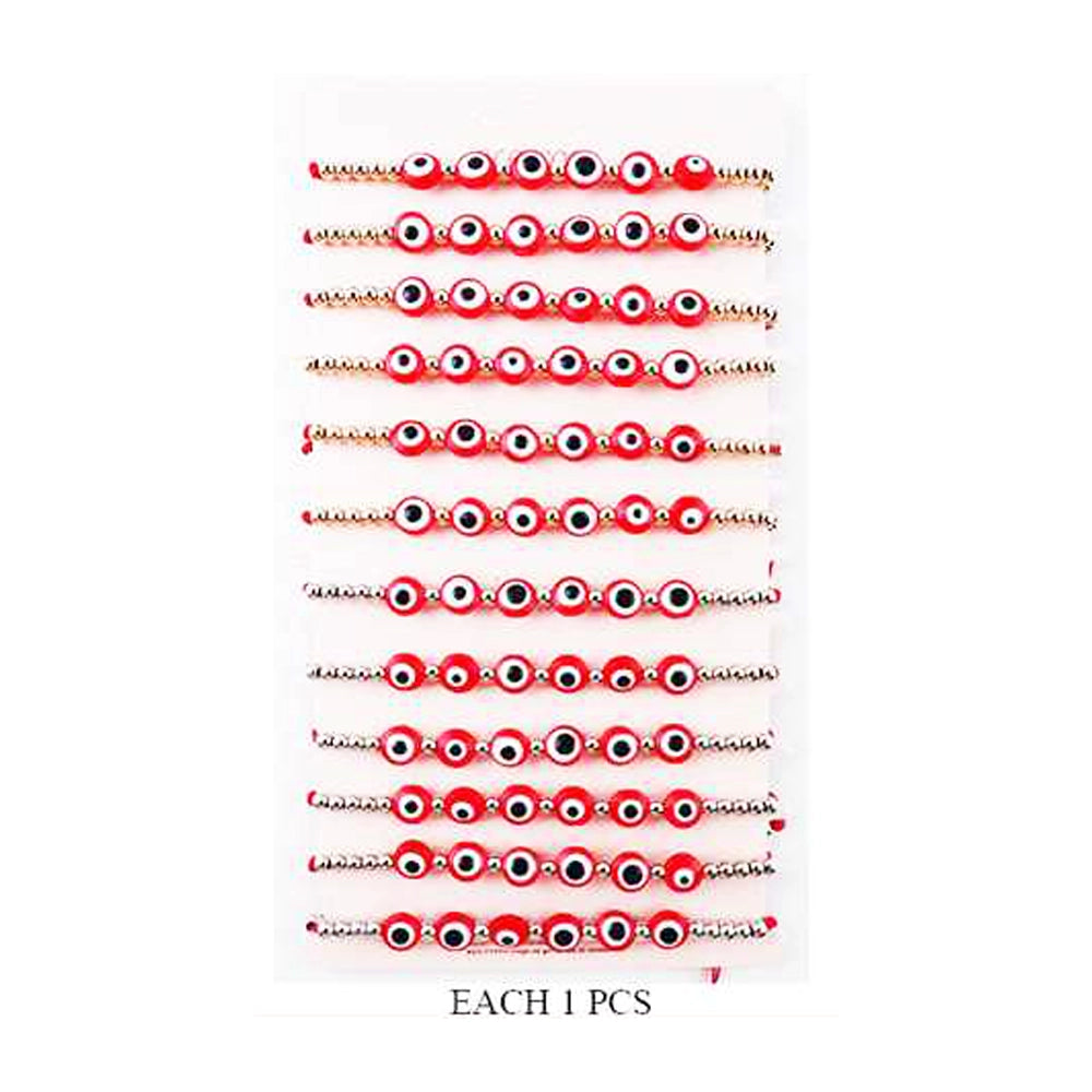 Red String Evil Eye Protection Bracelet - Adjustable Kabbalah Style