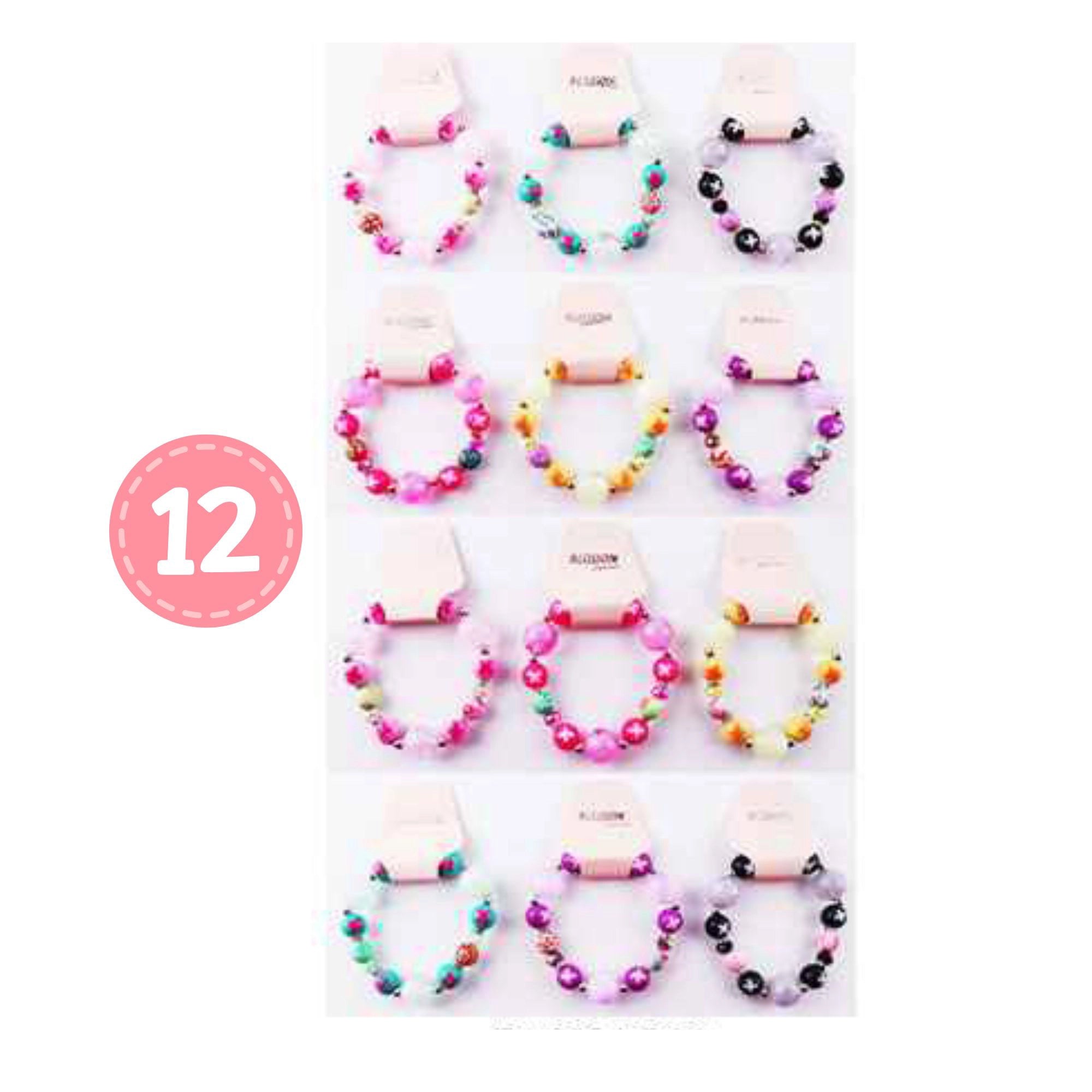 Vibrant & Playful Charm Beaded Bracelet
