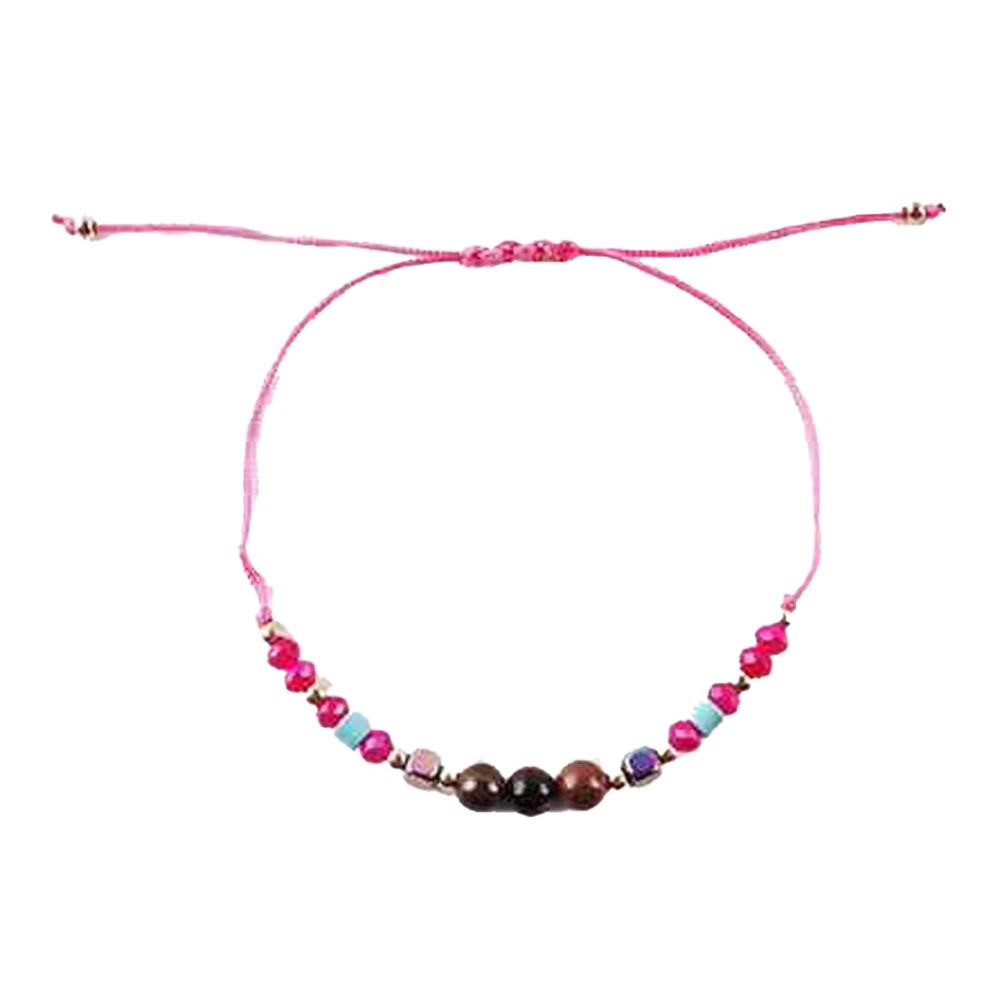 Tiger's Eye & Seed Bead Adjustable Bracelet Assortment