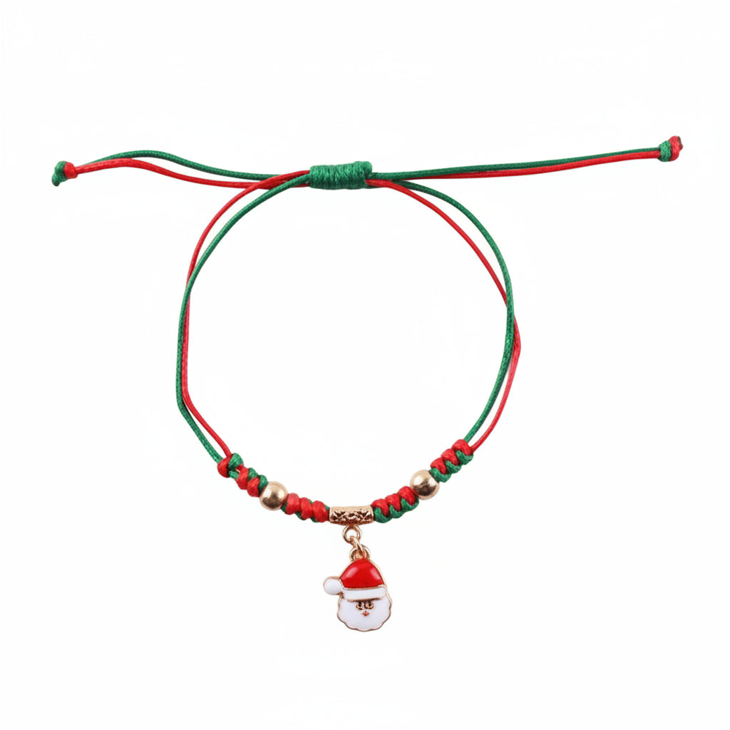 Jolly Holiday Charm Bracelets - Set of 12