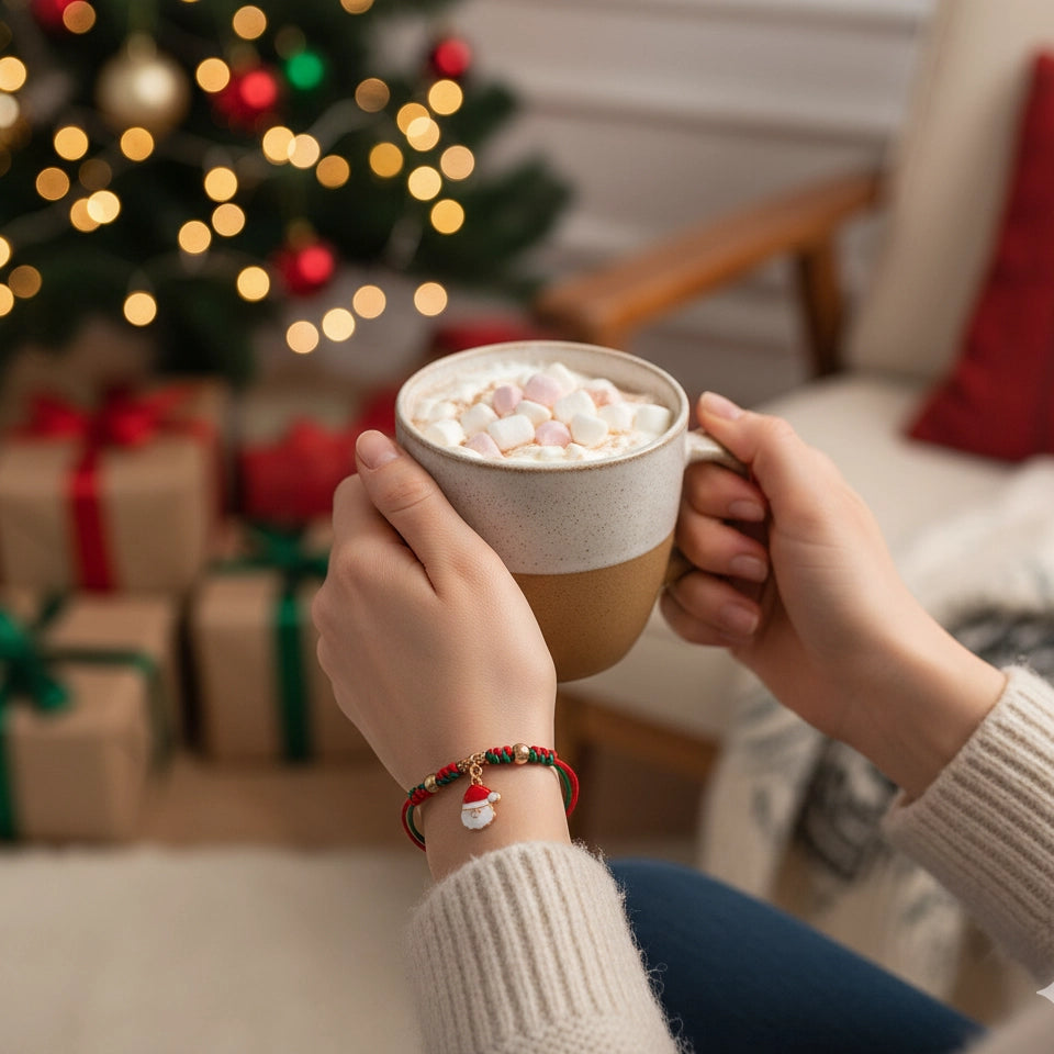 Jolly Holiday Charm Bracelets - Set of 12