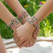 Vibe Check | Neon Pop Adjustable Beaded Friendship Bracelets
