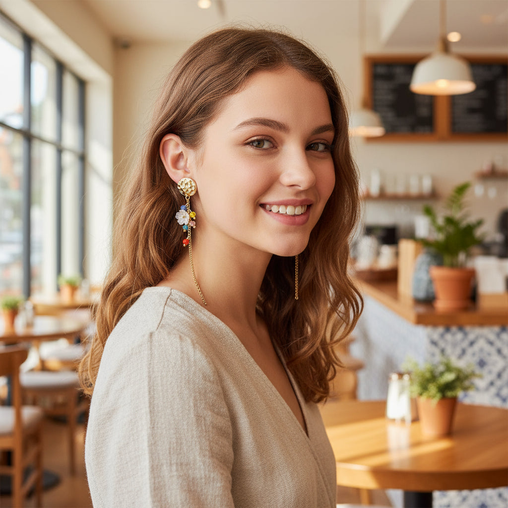 Earrings - 188 ES-50224K