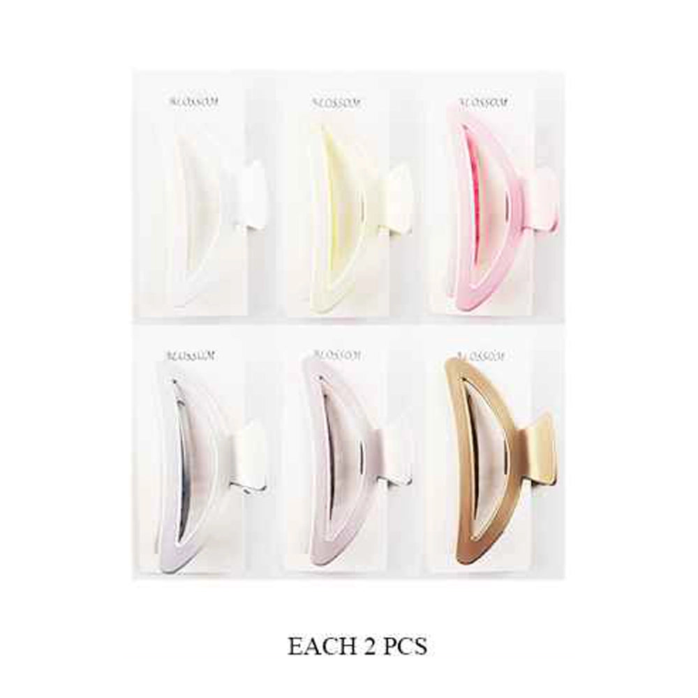 Crescent Hair Claw Clip Collection | Matte Large Hair Clips for Thick Hair | 13cm