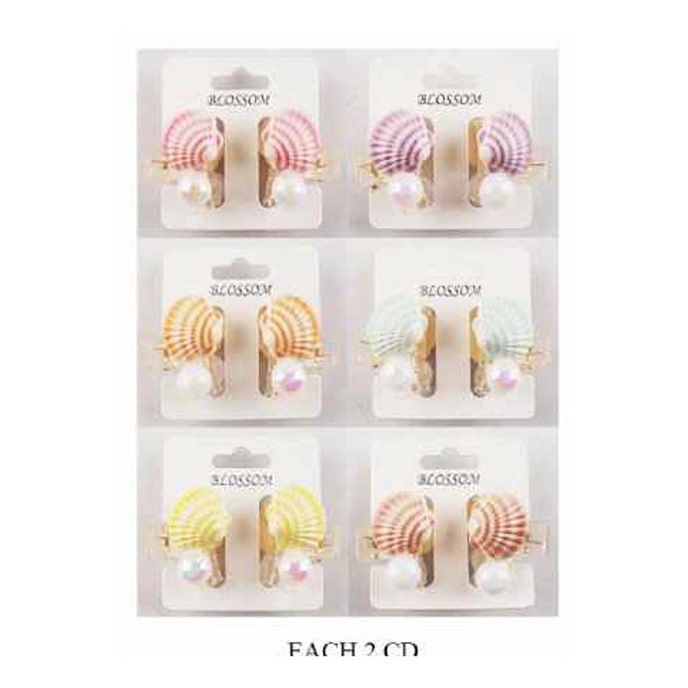 Pearl Shell Hair Claw Clip (IJC-1289)