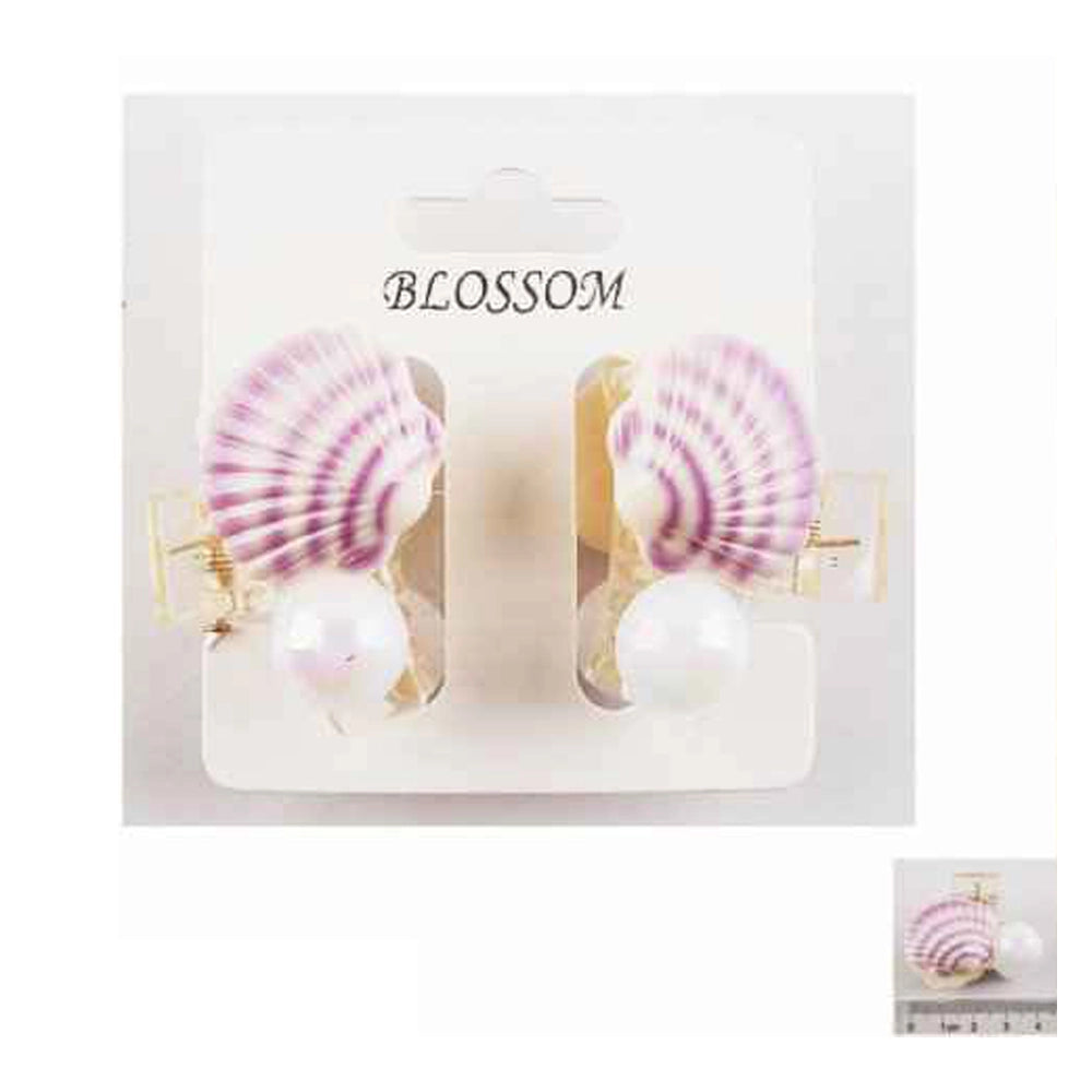 Pearl Shell Hair Claw Clip (IJC-1289)