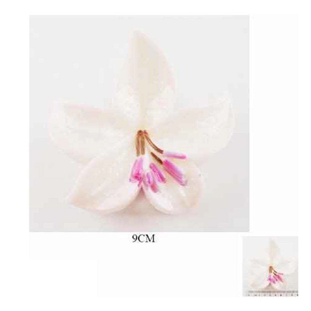 Lily-inspired floral hair accessory (IJC-1302)
