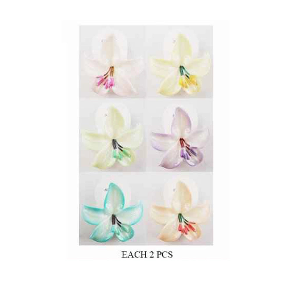 Lily-inspired floral hair accessory (IJC-1302)