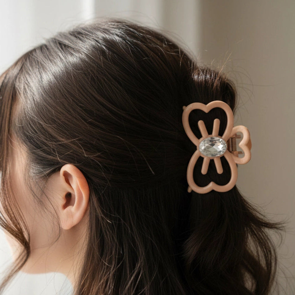 Elevate Your Look with Our Elegant Butterfly Claw Clip