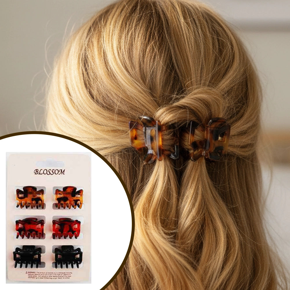 Mini Hair Claw Clips - 2.5cm Small Claw