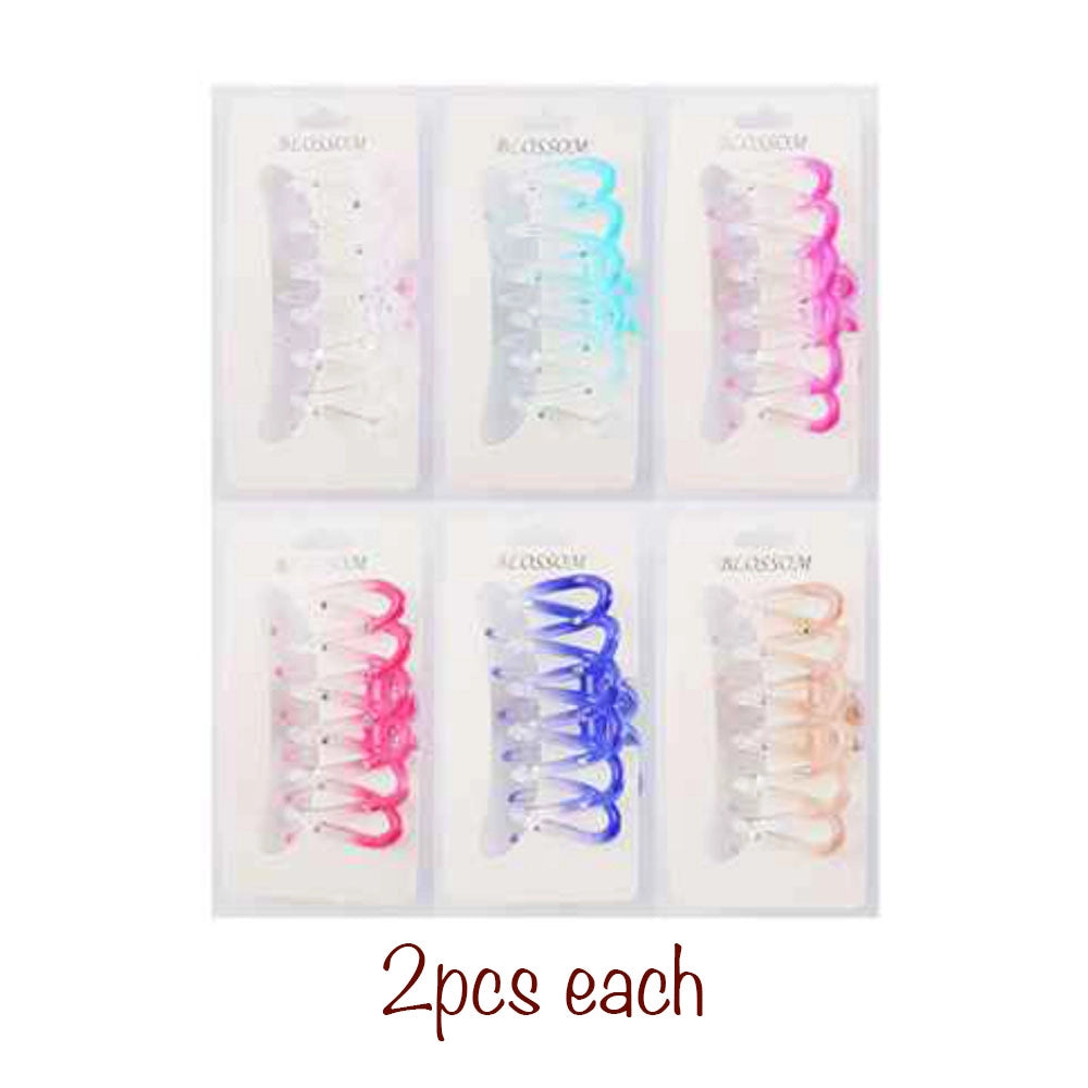 Wave Large Hair Claw Clips - 10cm