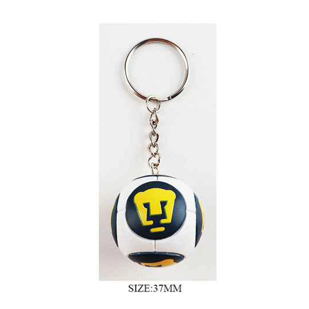 Pumas UNAM Mini Soccer Ball Keychain (37mm)