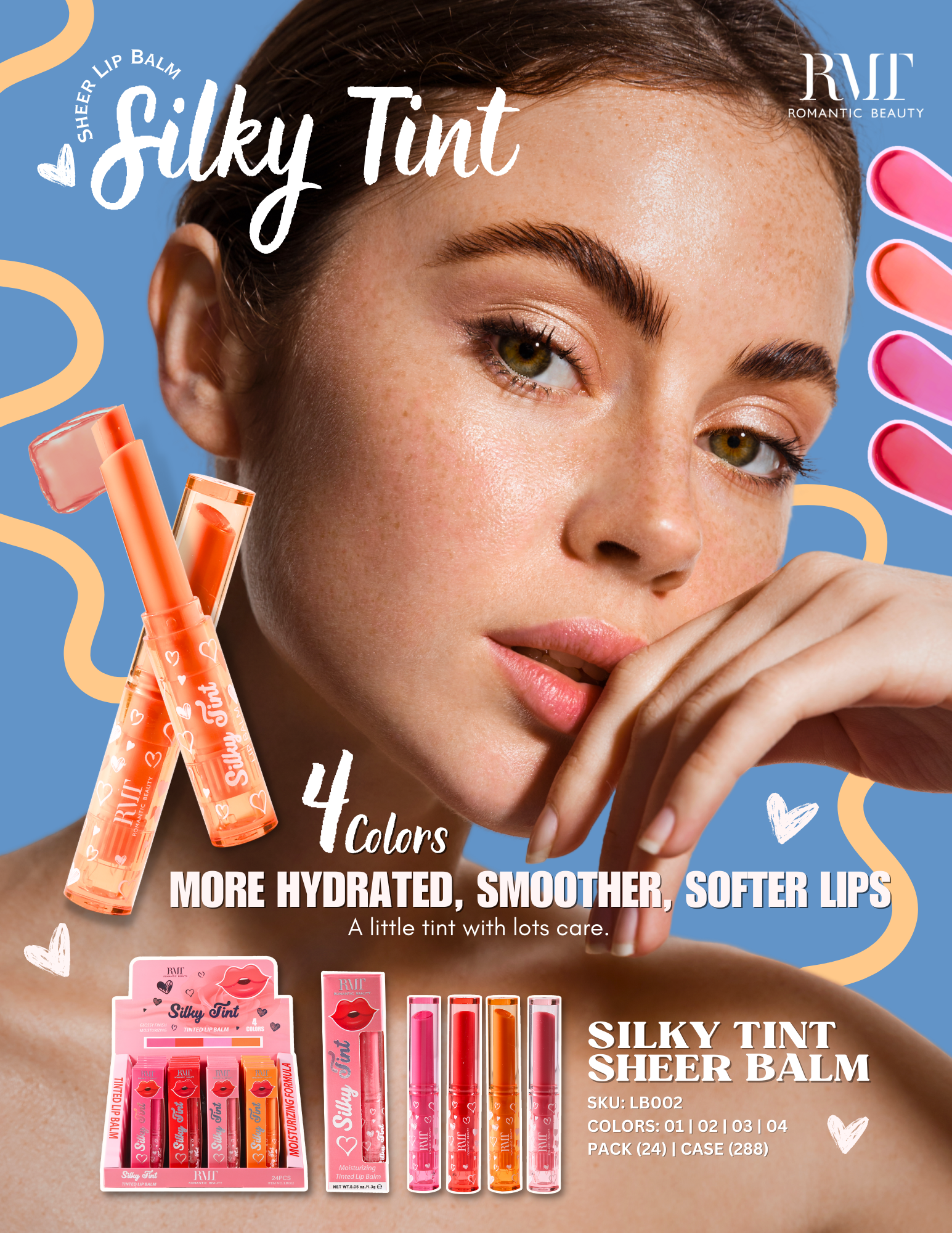 Romantic Beauty - Silky Tint Tinted Lip Balm